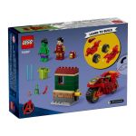 LEGO Marvel - Iron Man s motorkou a Hulk