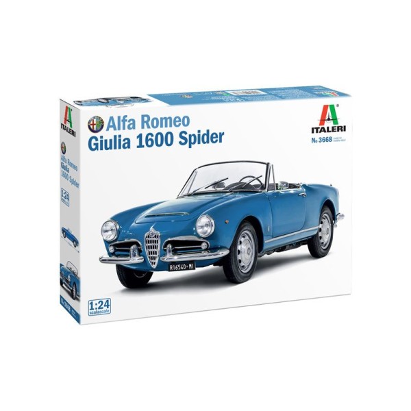 Italeri Alfa Romeo Giulia 1600 Spider (1:24)