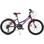 DINO Bikes - Dětské kolo 20” Aurelia černo/růžové