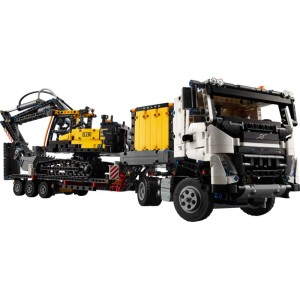 LEGO Technic - Nákladní auto Volvo FMX a elektrický bagr Volvo EC230