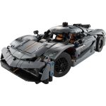 LEGO Technic - Šedé hyperauto Koenigsegg Jesko Absolut