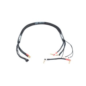 Nabíjecí kabel 60cm 2x2S LiPo HARDCASE z G4 na P4/5 včetně balančního konekt. XH