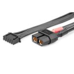 Nabíjecí kabel 60cm 2x2S LiPo HARDCASE z XT60 na P4/5 včetně balančního konekt. XH