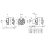 AXI 2814/6D V3 střídavý motor