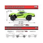 Arrma Fury Mega 550 1:10 RTR Basic zelená