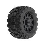 Pro-Line kolo 1:18 Badlands MX 1.85” F/R MTD, disk H12 černý (4): Granite GROM