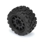 Pro-Line kolo 1:18 Badlands MX 1.85” F/R MTD, disk H12 černý (4): Granite GROM