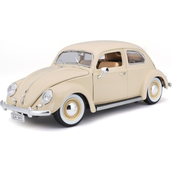 Bburago Volkswagen Kafer Beetle 1955 1:18 béžová