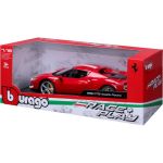 Bburago Ferrari 296 GTB Assetto Fiorano 1:18 červená