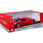 Bburago Ferrari 296 GTB Assetto Fiorano 1:18 červená