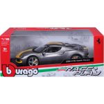 Bburago Ferrari 296 GTB Assetto Fiorano 1:18 šedá