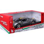 Bburago Ferrari 296 GTB Assetto Fiorano 1:18 šedá