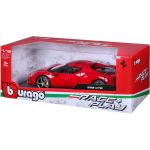 Bburago Ferrari 296 GTB 1:18 červená