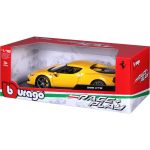 Bburago Ferrari 296 GTB 1:18 žlutá