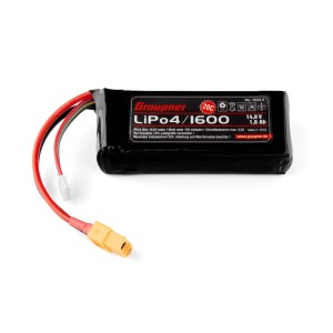 LiPo-Akku 20C 4/1600 14,8V s konektorem XT-60