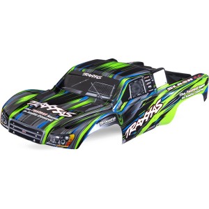 Traxxas karosérie Slash 4X4 zelená (bezsponková)