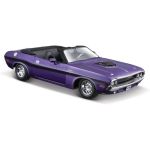 Maisto Dodge Challenger R/T Convertible 1970 1:24 fialová metalíza