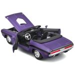 Maisto Dodge Challenger R/T Convertible 1970 1:24 fialová metalíza