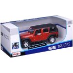 Maisto Jeep Wrangler Unlimited 1:24 2015 oranžová