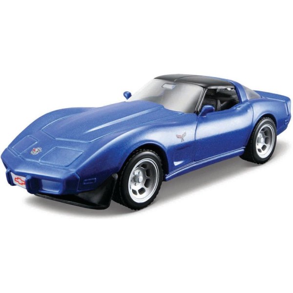 Maisto Chevrolet Corvette 1978 1:39 modrá metalíza