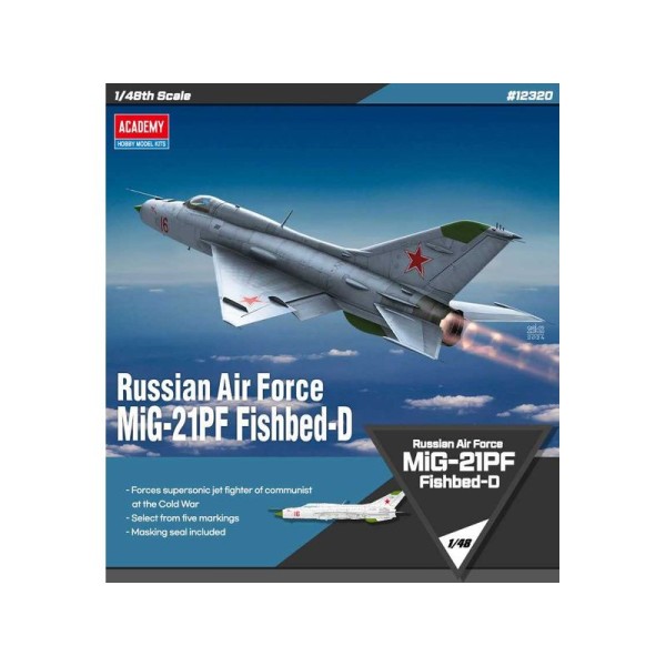 Academy MiG-21PF Fishbed-D (1:48)