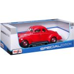 Maisto Ford Deluxe Coupe 1939 1:18 červená