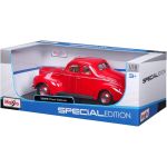 Maisto Ford Deluxe Coupe 1939 1:18 červená