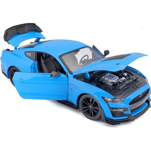 Maisto Ford Mustang Shelby GT500 2020 1:18 modrá