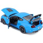 Maisto Ford Mustang Shelby GT500 2020 1:18 modrá