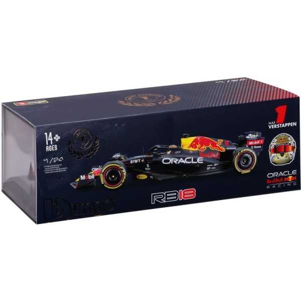 Bburago Oracle Red Bull Racing RB18 1:24 #1 Verstappen