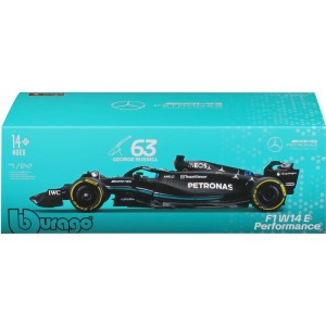 Bburago Mercedes-AMG Petronas W14 E 1:24 #63 Russel