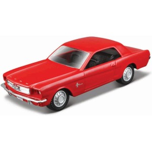 Maisto Ford Mustang 1965 1:43 červená