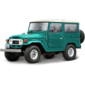 Maisto Toyota Land Cruiser FJ40 1960 1:36 tyrkysová