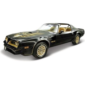 Maisto Pontiac Firebird Trans AM 1978 1:18 černá metalíza