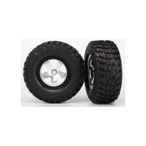 Traxxas kolo 2.2/3.0”, disk SCT saténový-černý, pneu Kumho (2)