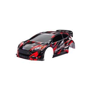 Traxxas karosérie Ford Fiesta ST Rally Brushless červená