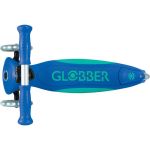 Globber - Koloběžka Primo Plus Lights V2 skládací Blue/Emerald Green