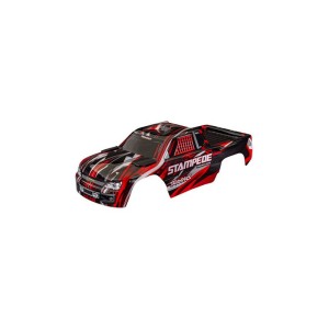 Traxxas karosérie Stampede červená (bezsponková)