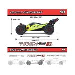 Arrma Typhon 223S BLX 1:8 4WD RTR DSC zelená