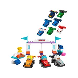 LEGO DUPLO - Závodní auta a řidiči týmu F1