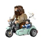 LEGO Harry Potter - Hagrid a Harry na motorce