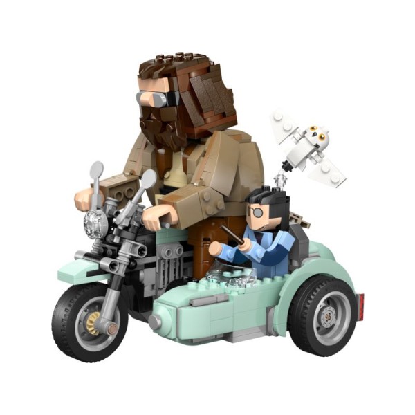 LEGO Harry Potter - Hagrid a Harry na motorce