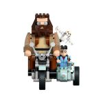 LEGO Harry Potter - Hagrid a Harry na motorce